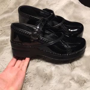 Dansko `Marah’ Mary Jane Clog Size 36